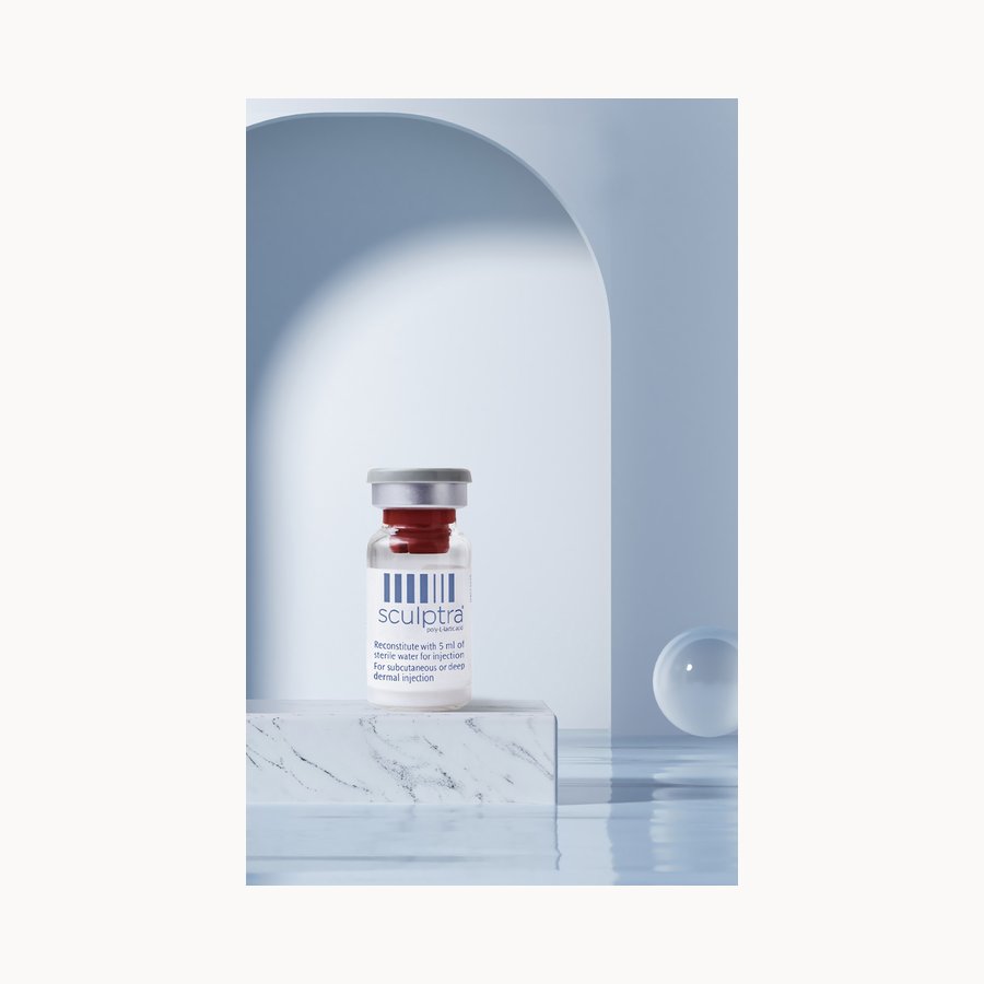 Sculptra vial used at MILI Clinic Dosan